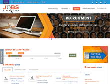 Tablet Screenshot of jobsdynamics.com